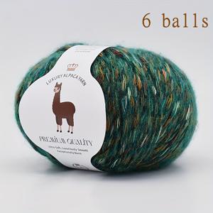 TEMU 6겹 90% 알파카 울 실, 크로셰와 니팅 스웨터, 조끼, 스카프, 모자, 장갑, 양말 등에 완벽, 매우 부드럽고 따뜻한 가을과 겨울에 이상적, 독특한 색상, 총 300.58oz|모자|스카프|뜨개실