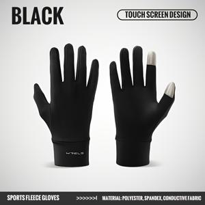 TEMU WRELS 겨울 스포츠 장갑 1켤레 - 터치스크린 호환 보온, 스키, 골프, 사이클링, 하이킹용 얇은 따뜻한 장갑 - 스마트워치 호환, 겨울용 장갑, 야외 활동, 세련된 디자인, 내구성 있는 구조, 추운 날씨 장비, 등산장갑