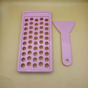 TEMU 2개 립스틱 & 립글로스 만들기 키트 (왁스 붓기 트레이, 스크래핑 스푼 & 스크래핑 보드 포함) - 무독성 플라스틱, 다양한 색상 옵션 (그린, 핑크, 퍼플, 립글로스, 립밤, 립스틱 만들기 용품, 립스틱 만들기 키트)