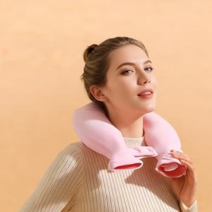 TEMU U자형 온수, 두꺼운 온수병, 목과 어깨를 따뜻하게 해주는 디자인, 발 따뜻기, 물리적 불편함 완화, 추운 겨울철에 적합, 가족 및 친구를 위한 이상적인 선물