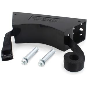 TEMU 1개 다목적 휴대용 회색 물탱크 마운트, 가정용 또는 RV용 산소/프로판 실린더 홀더, 캠핑카 변환 및 여행용 트레일러 액세서리용 버킷 스트랩, 가정용 벽걸이 가스 실린더 브래킷