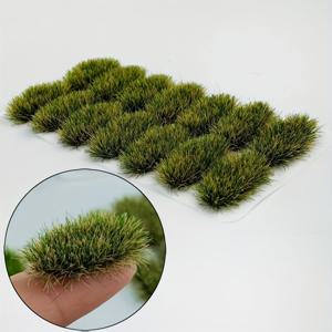TEMU 14개 식물 잔디 클러스터, 정적 모델 잔디 클러스터, 다양한 색상, 계절 변화 시뮬레이션, 모델 애호가 및 군사 모델, 철도 모델 조경 키트, DIY 미니어처 조경 예술 창작, 샌드 테이블 시연용