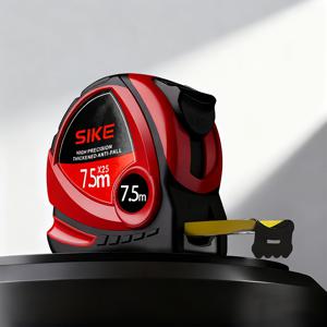 TEMU 튼튼한 스틸 줄자 - 118.11인치 / 196.85인치 / 295.28인치 / 393.7인치, 고정밀 전문가용 측정 도구, 두꺼운 ABS 케이싱, 가정 및 건설 작업에 적합|줄자