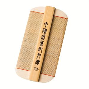 TEMU 노린재 빗, 매우 밀착된 이빨이 있는 고급 이빨의 전통 빗으로, 노린재 알과 흰털 제거를 위해 설계되었습니다.