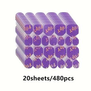 TEMU 5/10/20개 - 경화형 네일 접착제 스트립 - 방수 강력 접착력, 무알코올 상큼한 향의 젤, 네일 스티커 및 네일 연장용 - 타원형 숏 쉐입, 광택 표면, 손과 발에 사용하기 쉬움, 보라색 패키지, 무알코올 젤, 네일 아트 용품 | 장식용 네일 | 무알코올 젤|젤네일|매니큐어|네일스티커