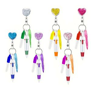 TEMU 30개입 리트랙터블 형광펜 - 의사, 간호사 배지 릴 리필용, 병원 사무실용 미니 메디컬 펜, 졸업 선물, 간호사의 날 감사 선물 (대량)