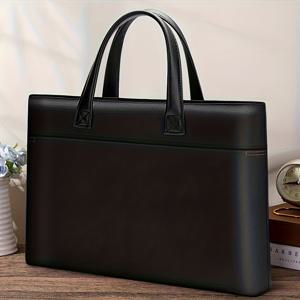 TEMU 프로페셔널 비즈니스 노트북 가방 - 오피스 & 여행용 헤비듀티 컴퓨터 브리프케이스, 15.6인치 노트북 수납공간, 지퍼형 노트북 슬리브 포함, 내구성 핸드헬드 가방 (15.6인치 화면 크기)|노트북파우치|노트북가방