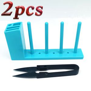 TEMU 자석 보빈 홀더 & 실 정리대 - 견고한 플라스틱 재질의 재봉틀 액세서리, 안전한 자석 부착, 인체공학적 보빈 & 스풀 랙 (/) - 취미용 및 전문가용 호환 가능