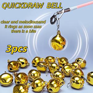TEMU 3개/6개 낚시 벨 - 야간 얼음낚시 & 물고기 물림 알림, 민물/바닷물 훅 소리, 낚싯대에 쉽게 설치 - 얼음낚시 & 야간 낚시용 저가시성, 계절 및 휴일에 적합