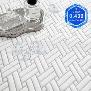TEMU 듀라론 냉감 침대패드 Q-MAX 0.439 시원한 여름 쿨매트 침대 패드 아이스 감촉