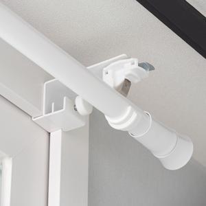 TEMU 안뚫어고리 못없이 커튼봉 레일 겸용 VER.1 2개입 브라켓 압축봉 커튼달기 설치|커튼봉