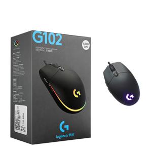 TEMU 로지텍 G102 2세대 유선 게이밍마우스 게임용 게임 컴퓨터 사무용 병행 정품