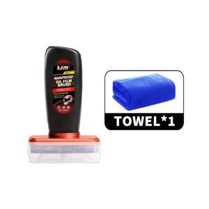 TEMU 120ml 겨울용 다목적 비와 안개 방지 브러시 윈드스크린 오일 필름 제거제 헬멧 내외부 비와 안개 방지 원브러시 솔루션 헬멧, 자동차 윈드스크린, 고글, 안경용