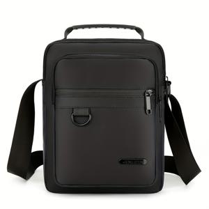 TEMU 중형 캐주얼 겸용 숄더백, 손잡이 겸용, 주말 외출용, 소지품 수납을 위한 다중 포켓 포함|남자가방