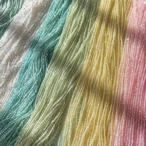 TEMU 3가닥 약 530-550개 2mm 초소형 면체 라운드 비즈 태슬 유리 스페이서 DIY 주얼리 만들기 (반지, 팔찌, 목걸이용)|비즈목걸이