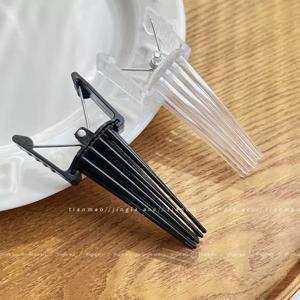 TEMU 남성용 헤어 볼륨 부스터 클립 3개 세트, 자연스러운 루트 리프트 헤어 클립, 투명 헤어 클립, 헤어 포지셔닝 클립, 헤어 액세서리