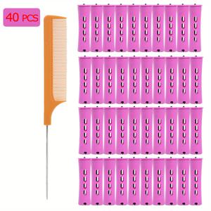 TEMU 자연 머리 콜드 웨이브 막대에 대한 파마 막대 자연 머리 헤어 롤러 경기자 파마 막대에 대한 파마 막대 DIY 헤어 스타일링 도구