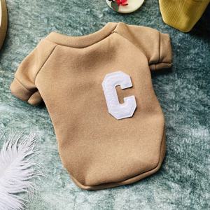 TEMU 강아지 스웨터 반려동물 의류 가을 겨울 따뜻한 패션 스포츠웨어 새롭고 멋진 봄, 가을, 겨울용 고양이와 강아지 옷