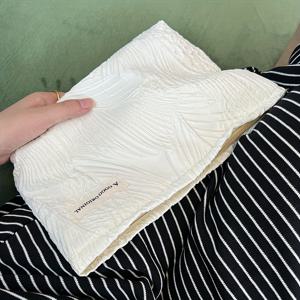 TEMU 1개 니치 바나나 잎 휴대용 여행용 화장품 가방 해변 해변 스타일 대용량 수납 가방