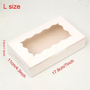 TEMU 컵케이크 및 기타 베이킹 제품 30박스 세트 (창문 포함). 결혼식 및 생일용 디저트, 페이스트리, 사탕에 적합