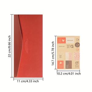 TEMU 초대장용 우아한 진주광택 봉투 - 자체 밀봉, 매끄러운 마감, 비즈니스 및 특별한 날에 적합 (할로윈, 크리스마스, 청소년 샤워, 데이, 신부 파티), 빈, 유럽 스타일, 감사 편지