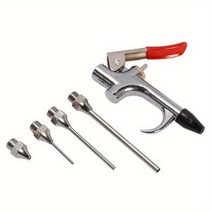 TEMU 에어 컴프레서 스프레이 건 메탈 공구 인렛 키트 세트, 스프레이 건 팽창 노즐, 공압 공구 및 먼지 청소 도구 키트