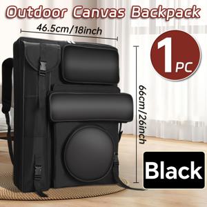 TEMU 1pc 아트 케이스 가방, A2 사이즈 (18X26 인치), 스케치와 그림을 수납하기 위한 디자인. 어깨 스트랩이 있고 두꺼운 재질, 보관, 드로잉 보드, 이젤에 적합합니다. 스튜디오, 성인, 를 위한 아트 시험, 야외 사용, 전문 용품에 이상적입니다. (블랙과 그레이 색상으로 제공됩니다).