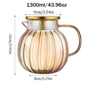 TEMU 1개 우아한 내열 유리 찻주전자와 스테인리스 스틸 뚜껑 - 꽃차와 쿵푸 차에 완벽, 전기 스토브 차량에 이상적, 다양한 행사용 다용도 홍차 세트