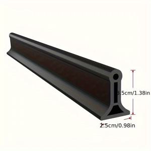 TEMU 1개, 욕실용 유연한 물막이, 샤워 공간을 위해 설계되었으며, 방수 단열 기능을 제공하며, 자가 접착 스트립으로 습기 zone과 건조 zone을 분리