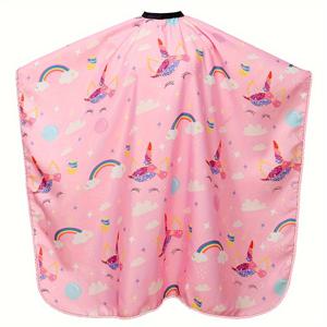 TEMU 핑크 머리색 케이프