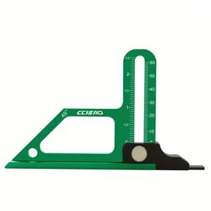 TEMU 목공용 높이 게이지 0-60mm 깊이 게이지, 테이블 톱용 정밀 CNC 가공 높이 측정 공구, 라우터 테이블 드릴용 알루미늄 합금 세팅 게이지, 테이블 톱 액세서리