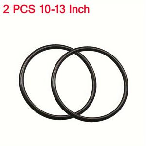 TEMU 바이스터싱 머신 모터용 스트레치 벨트 2개, Vocalist, 화이트, Kenmore 가정용 재봉틀 추가에 적합, 10-13인치, 13-15인치, 15-17인치 사이즈