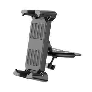 TEMU 조절 가능한 태블릿 및 스마트폰 차량용 마운트 - 아이패드 프로/에어/미니 및 4-14인치 기기용 CD 플레이어 슬롯 홀더, 견고한 ABS, 한 손으로 쉬운 조작, 최적의 시야를 위한 유연한 넥, 방해 없음, 태블릿 홀더 스탠드|휴대폰거치대