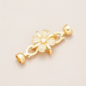 TEMU 1개 18K 금도금 구리 클립, 목걸이 클립, 팔찌 클립, 엔드 클립, 링크 클립, 핸드메이드 DIY 주얼리 제작 액세서리