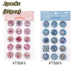 TEMU 2팩(30개) 래커 씰 스티커, 왁스 씰 스티커, 봉투 씰 왁스 라벨, 봉투 씰 스티커, 결혼 초대장 씰 스티커, DIY 장식 스티커|실링왁스