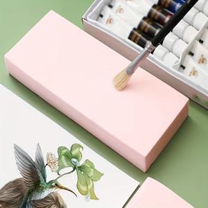 TEMU 2개입 아트 흡수 스펀지 워터 파우더 수채화 스펀지 보습 특수 워터 초크 스펀지 강력한 매직 흡수|캘리그라피