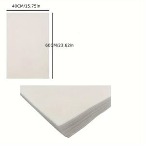 TEMU 40X60Cm 사이즈의 부드러운 펠트 원단 1개, 두께 2mm, 두꺼운 니들 펀치 부직포 원단으로 제작, 공예, 크리에이티브 장식 및 생산을 위한 대형 시트 절단에 적합