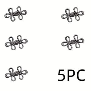 TEMU 허리밴드 버튼 5개, 스냅온 탈부착식 못 없이 바느질 없이 조절 가능한 치마 및 바지용 허리밴드, 사이즈 조절용 스카프 허리밴드 익스텐더, 인기 판매 허리밴드 버튼 액세서리