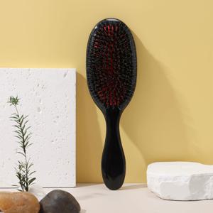 TEMU 1개 마사지 에어 쿠션 헤어 브러시와 엉킴 풀기용 솔, 정전기 방지 라운드 헤어 빗, 일반 머리용 핸드헬드 오벌 헤어 도구, 두피 관리용 ABS 플라스틱 손잡이, 가정용