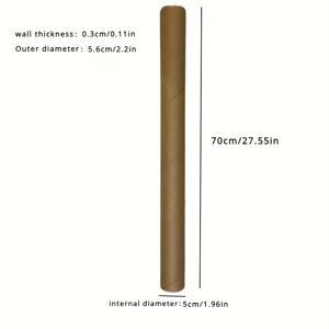 TEMU 유화용 종이 튜브, 원형 소가죽 종이 튜브, 낚싯대 튜브, 하드 종이 튜브, 포장용 종이 튜브, 포스터 튜브, 커버가 있는 벽화용 종이 튜브
