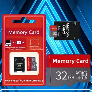 TEMU 고속 메모리 카드/TF 카드 - 10클래스 U3 레드 그레이 SD 미니 카드 256MB/512MB 8GB 16GB 32GB 64GB 스마트폰, 태블릿 등에 최적화된 안정적인 성능