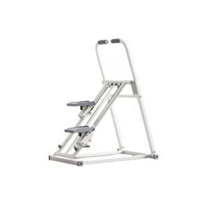 TEMU 조절 가능한 핸들바가 있는 접이식 계단 스텝퍼, 가정용 헬스장에 적합한 컴팩트한 계단 클라이머, 운동 장비, 공간 절약형 스텝 머신, 가정용 운동에 이상적, 배터리 없음