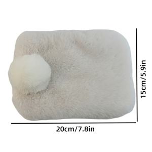 TEMU 포근한 앵무새 횃대 매트리스 - 부드러운 플러시 패드가 있는 따뜻한 둥지, 앵무새와 작은 새가 겨울에 휴식을 위한 완벽한 제품, 내구성이 뛰어난 폴리에스터 소재로 제작되었으며 다층 디자인 특징 | 폴리에스터 섬유 새장 횃대