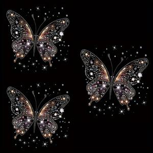 TEMU 3개 열전사 스티커, 티셔츠 제작 및 베개 장식용 다리미 패치 - 멀티 컬러, 내구성, 세탁 가능한 플라스틱 스티커, 티셔츠, 스웨트셔츠, 청바지, 가방, 베개 및 모자에 적합, 열전사 프린트