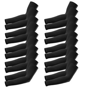 TEMU 남녀 공용 팔토시 10켤레, 압박 타투 커버 슬리브, 야구, 농구, 축구, 골프 및 런닝에 적합.|팔토시