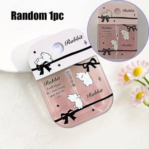 TEMU 향수용 빈 스프레이 병, 미세 미스트 여행용 용기, 누름식 소형 스프레이 병, 그라데이션 핑크 리본 토끼 스프레이 병 - 30ml, 선물, 졸업 시즌, 결혼 선물로 완벽한 선택, 선물용으로 이상적.