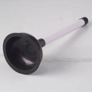 TEMU 1개 PVC 화장실 플런저 - 인체공학적 흰색 플라스틱 손잡이 & 검은 색 진공컵, 내구성 있는 욕실 배수구 막힘 제거기 (화장실, 싱크대, 샤워기용) - 홈 배관 유지보수를 위한 효율적인 막힘 해제 도구, 쉬운 그립 디자인, 견고한 구조, DIY 배관 작업