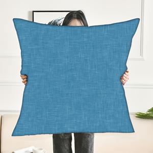 TEMU 모던 스타일 쿠션 커버, 6가지 색상과 3가지 사이즈로 제공되며 양면 고화질 디지털 프린트, 지퍼 잠금, 세탁기 사용 가능. 거실, 침실, 사무실, 자동차 장식에 적합.