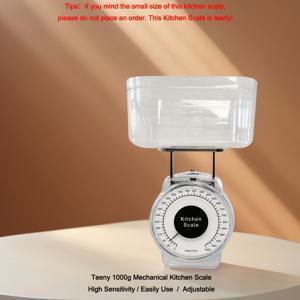 TEMU 기계식 주방 저울 및 자석 주방 타이머, 배터리 불필요, 맑고 큰 울림, 냉장고에 단단히 부착 가능한 자석 흡착식 타이머, 커피콩, 밀가루, 조미료 계량용 주방 저울 1개/2개/3개
