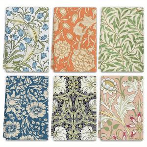TEMU 6pcs 우아한 꽃무늬 마이크로파이버 식기 천 - 빠른 건조, 긁힘 방지 주방 수건, 파란색, 오렌지색, 녹색 및 핑크 디자인, 45x66cm, 세탁기 세탁 가능, 세련된 홈 데코, 식기 건조 | 장식 주방 용품 | 내구성 주방 수건, 주방용 식기 수건